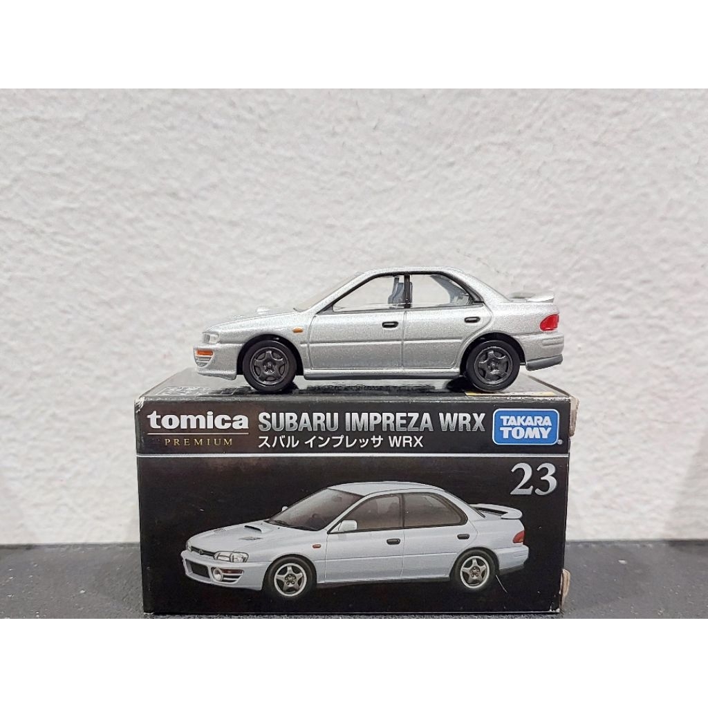Xe mô hình Tomica Premium 23 Subaru Impreza WRX  - Made in Vietnam