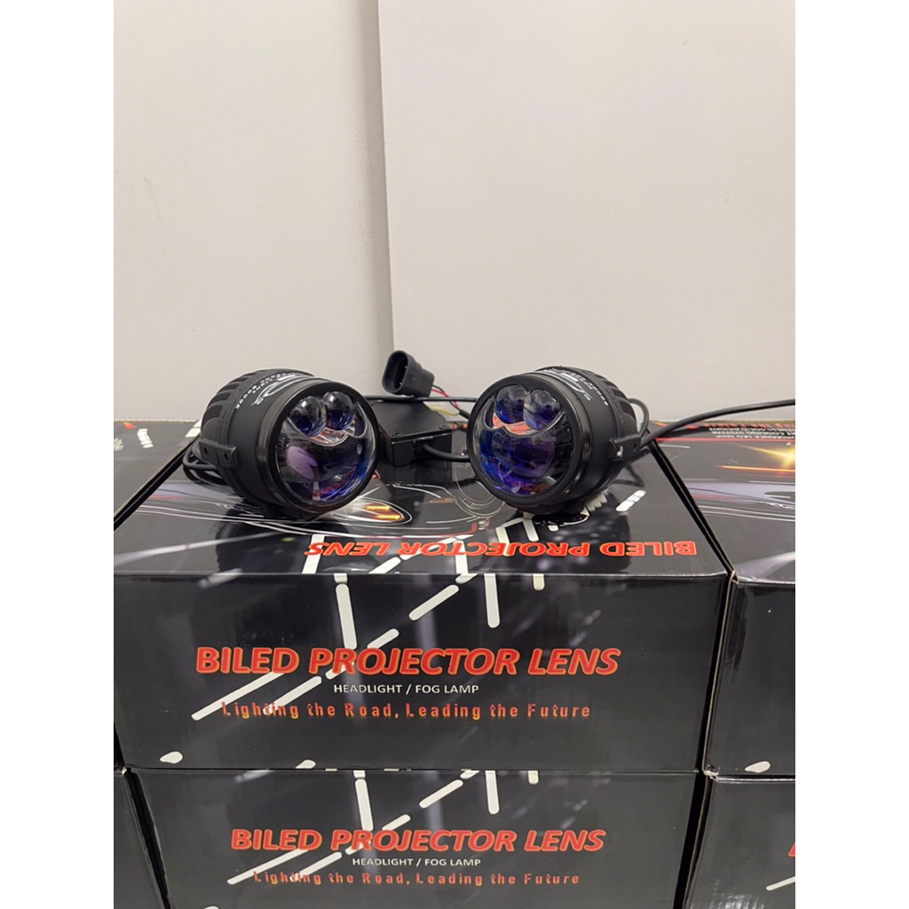 Đèn Bi Gầm Led Pro Laser 2.0 inch 3 Chế Độ Màu