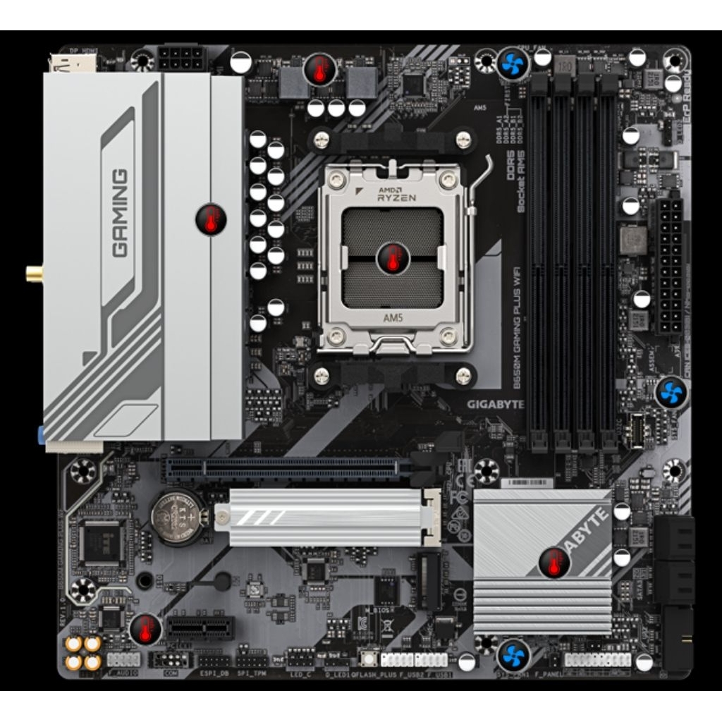 GIGABYTE B650M GAMING PLUS WIFI BOX NEW SEALED