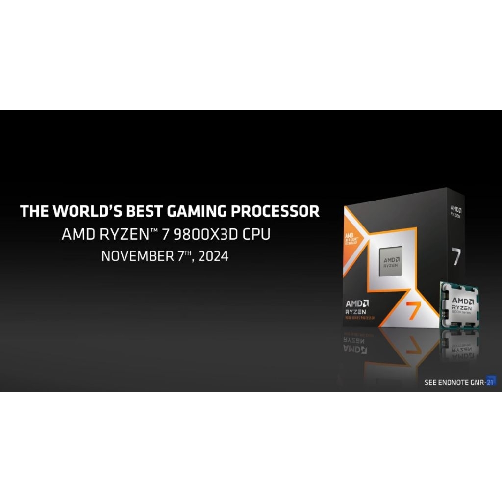 AMD Ryzen 7 9800X3D BOX NEW SEALED