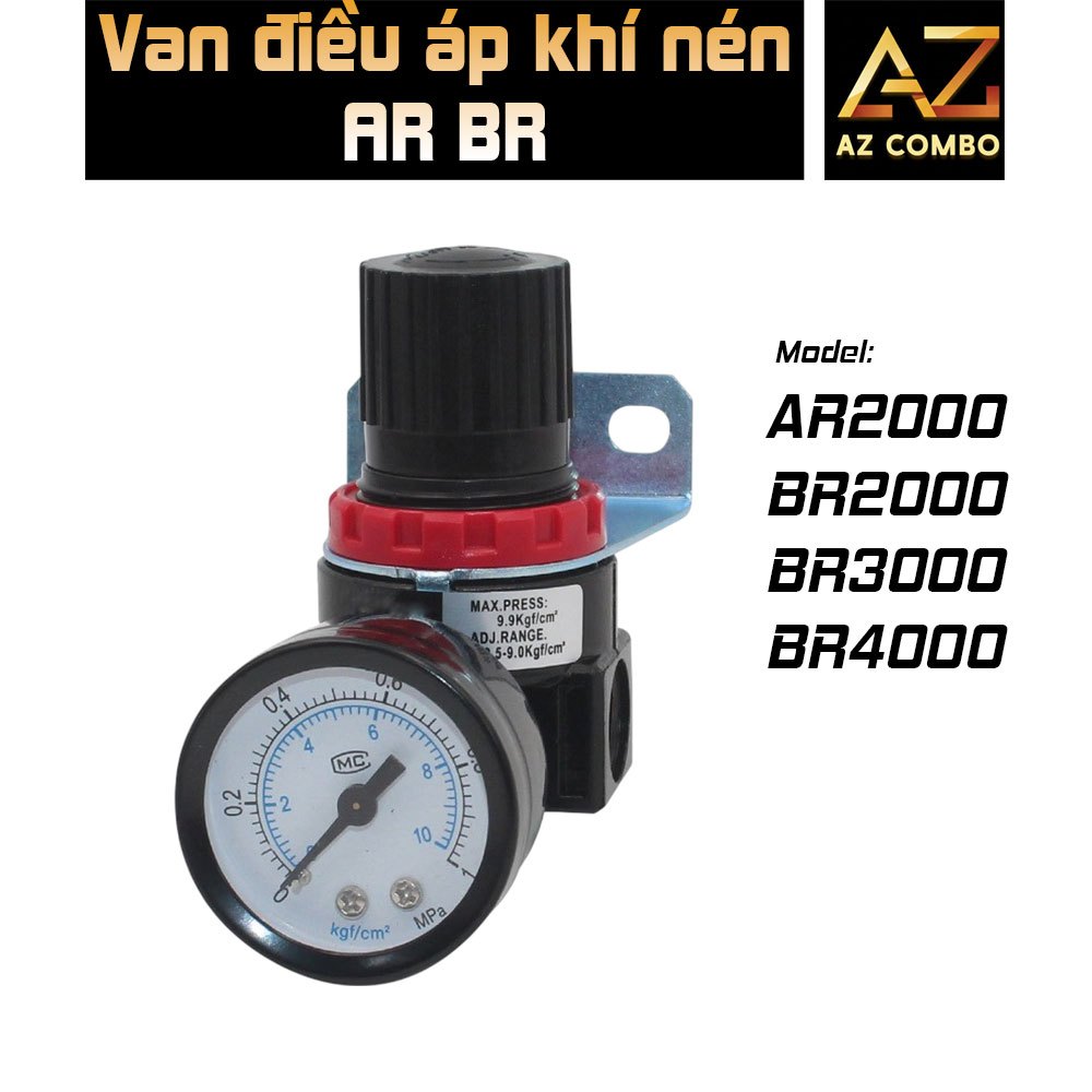 Van Điều Áp AR BR – AR2000 BR2000 BR3000 BR4000 Chính Xác, Bền Bỉ