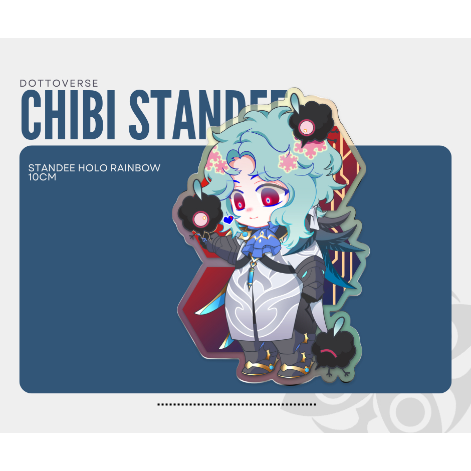 Genshin Impact - Standee chibi Dottore