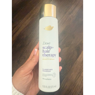 Dầu gội /xả làm sạch sâu Dove Scalp + Hair Therapy Density Boost 273ml