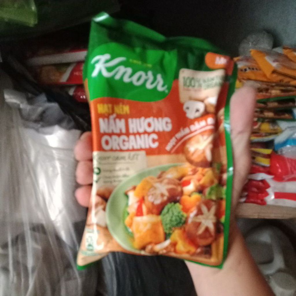 hạt niệm nấm hương Knorr 170g
