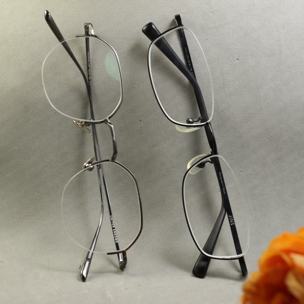 [ XEM MÔ TẢ ] Kính JIN UNITED ARROWS Kim Loại 2Hand Nhật - GK291125 C5