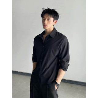 SƠ MI TRẮNG TRƠN NGẮN TAY BASIC HÀN QUỐC CHẤT LỤA DÀY MÁT