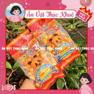  Bánh kem gấu cao cấp Thiên Hồng  gói 180g  bánh gấu kem tuổi thơ đồ ăn vặt 