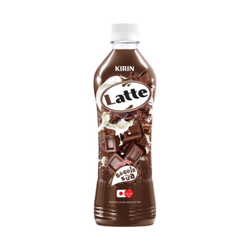 Thức uống socola sữa KIRIN LATTE chai 440ml