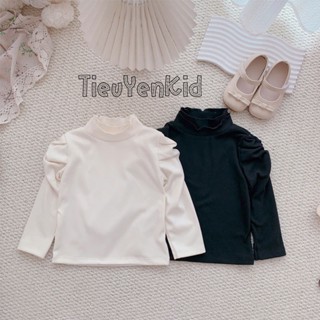  Quần áo bé gái Áo nỉ giữ nhiệt thu đông bé gái tay bồng 9-26kg A548 Tiểu Yến KID 