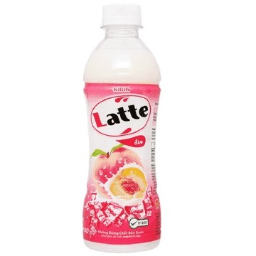 thức uống kirin latte đào sữa ít béo 440ml