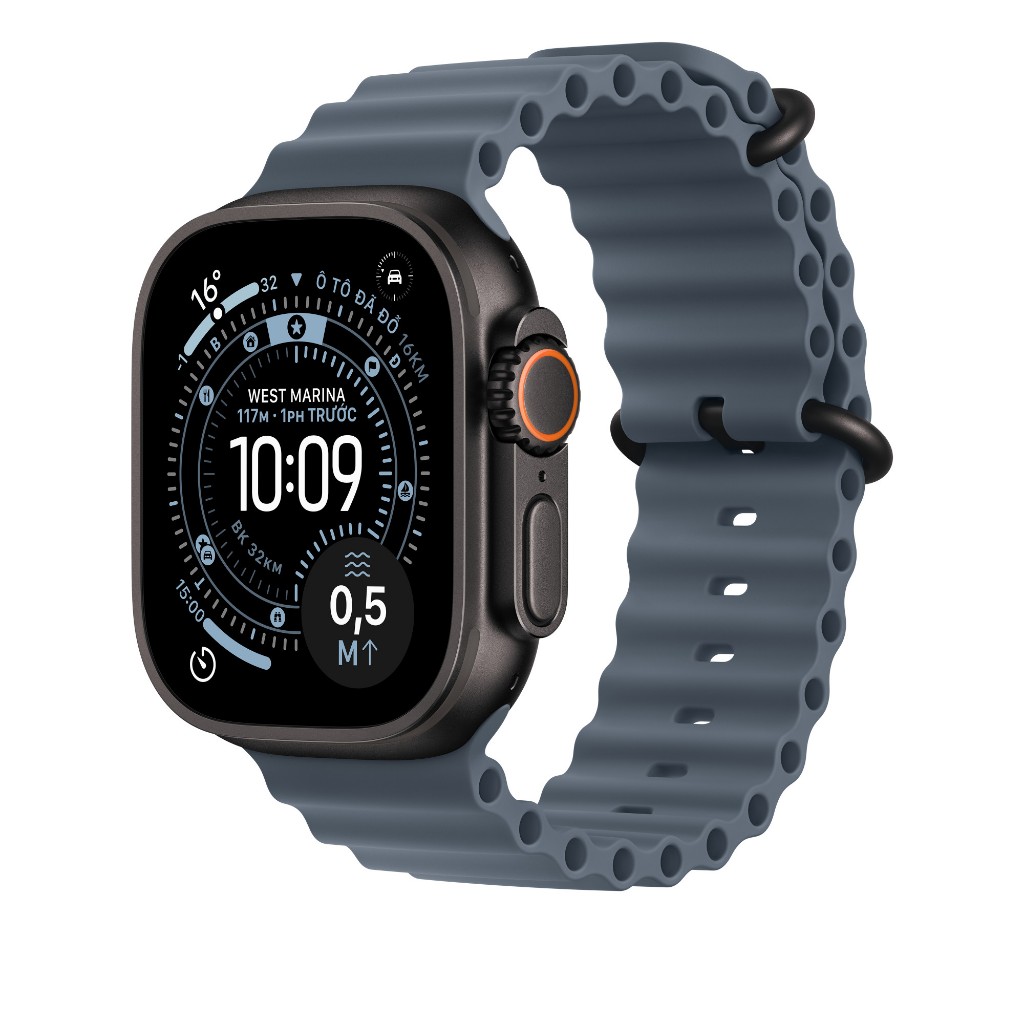 Dây Đeo Thay Thế Ocean Band  Cho Đồng Hồ Thông Minh Apple Watch Size 1-11/ Appe watch ultra 1/2/3