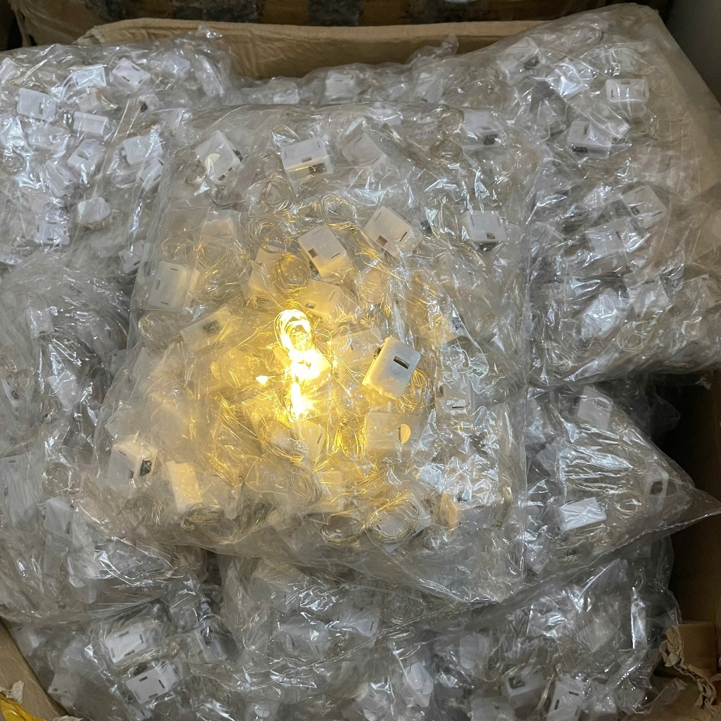 COMBO 10/20 ĐÈN LED ĐOM ĐÓM 2M ,3 CHẾ ĐỘ,ĐÈN TRANG TRÍ GIỎ QUÀ,BÀN TIỆC,BÓ HOA,DECOR CHỤP ẢNH 4UNI