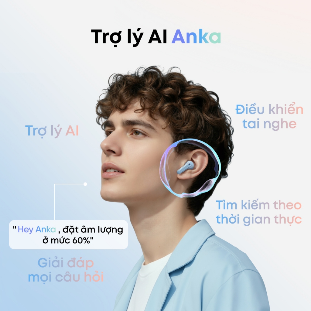 [Mới ra mắt] Tai nghe bluetooth ANC Soundcore R60i NC | Hires Audio | Chống ồn đến 52dB | Pin 50h | Phiên dịch | BigBuy360 - bigbuy360.vn