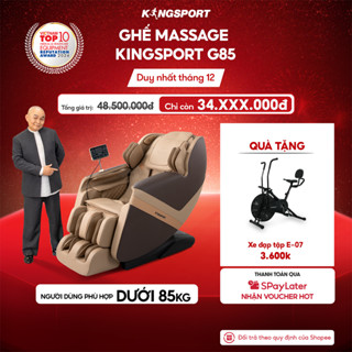  Ghế massage toàn thân Kingsport G85 con lăn di động 3D con lăn bắp chân chuyên biệt 