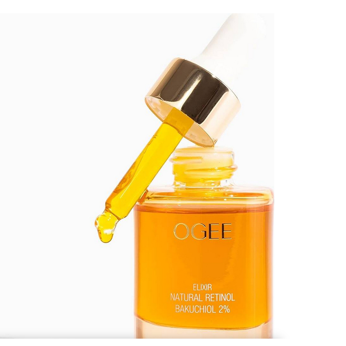 Serum dưỡng da mặt cho nếp nhăn và vết chân chim Ogee Natural Retinol Bakuchiol 2% Elixir
