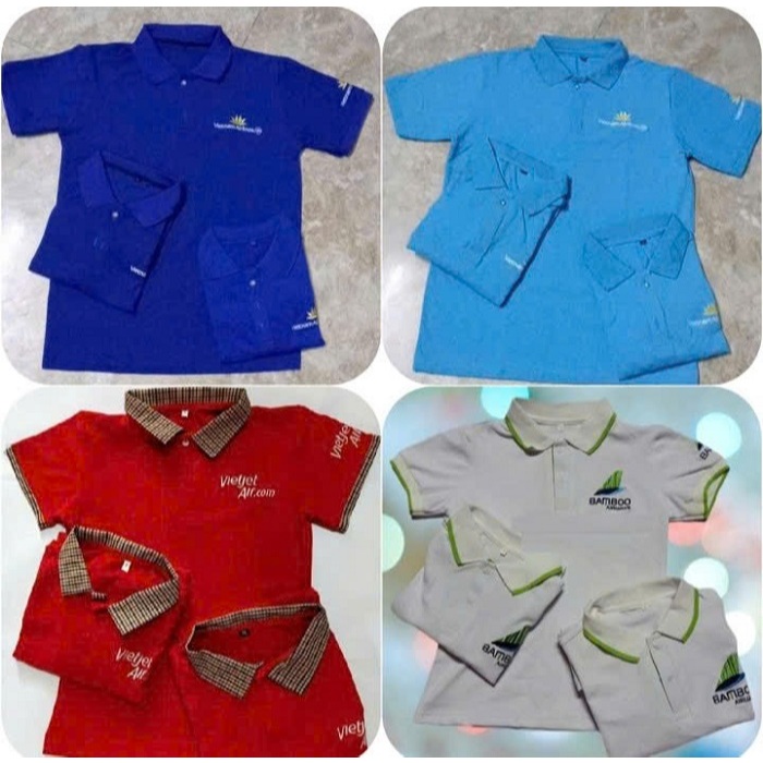 Áo phông hàng không (Jetstar, Vietjet, Vietnam, Bamboo,...)