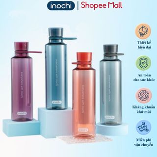  Bình nước Kita Slim Inochi cao cấp 350ml 500ml 700ml. Chống tràn chịu nhiệt không mùi hôi 