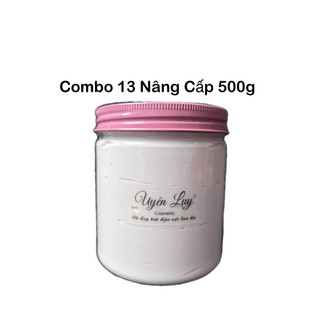 Combo 13 Nâng Cấp Kem Dưỡng Trắng Hồng 500g Uyên Luy cosmetic