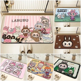 Thảm chùi chân 3D hình baby three, labubu, capybara siêu hot, Thảm Vải Chống Trượt