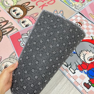 Thảm chùi chân 3D hình baby three, labubu, capybara siêu hot, Thảm Vải Chống Trượt