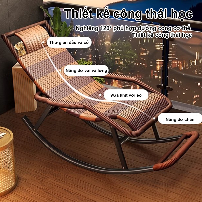 HEINO BÁN CHẠY ghế lười Ghế Mây Thư Giãn Bập Bênh sử dụng ngoài trời ban công bảo hành 24 tháng | BigBuy360 - bigbuy360.vn