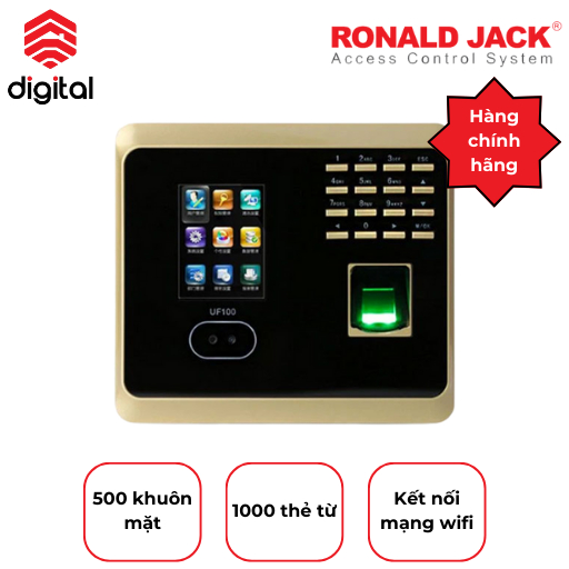 Máy Chấm Công Khuôn Mặt Ronald Jack F500