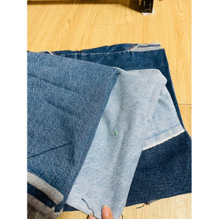 combo 3 khúc vải jean loại dày 65-70x150cm