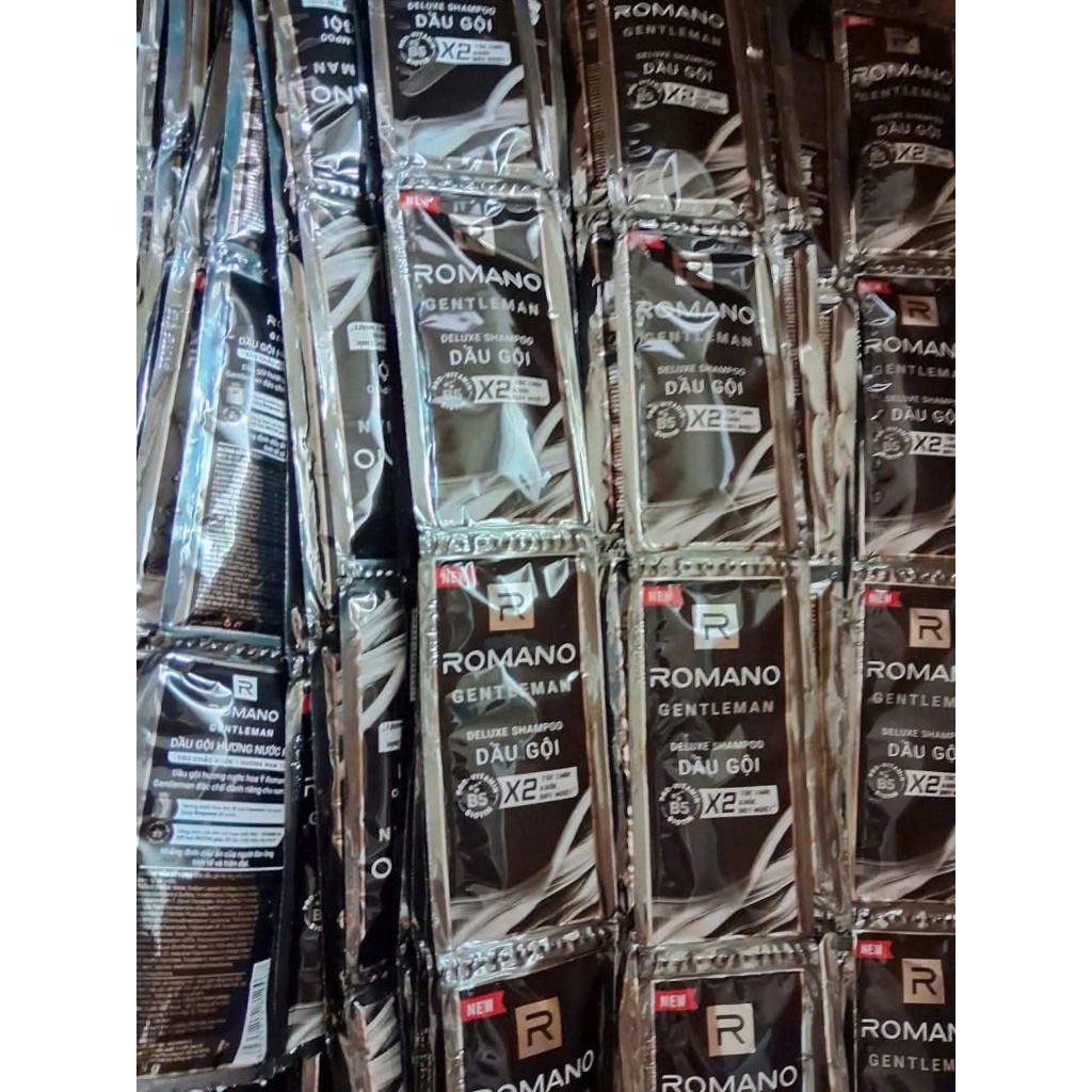 Combo 100 gói dầu gội Romano