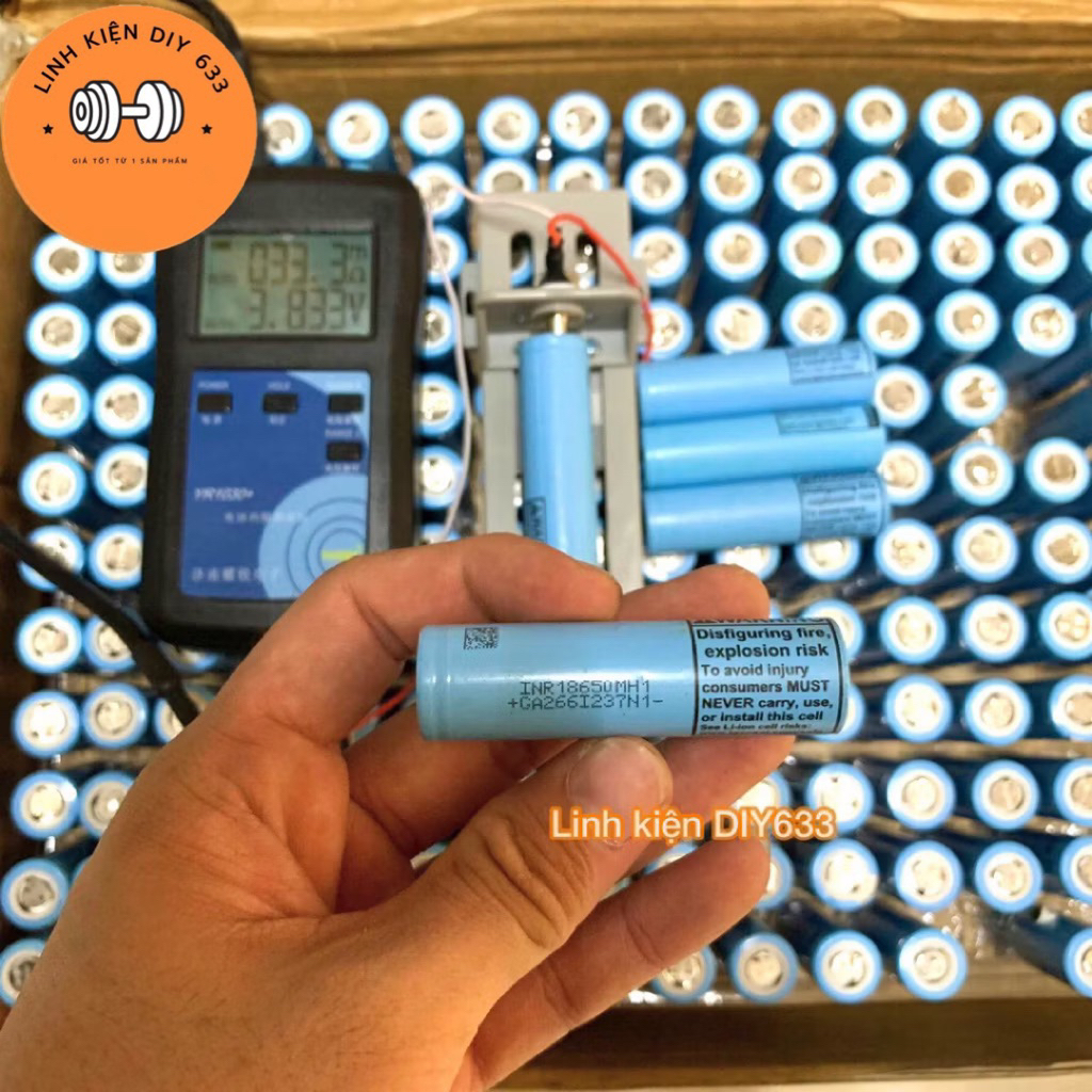 [Lẻ] Cell LG Mh1 3200mAh - xả 10A tháo khối 18650 (DIY633)