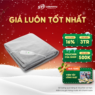  Chăn Điện Medisana HB675 XXL Nội Địa Đức Chăn Sưởi Điện Giữ Nhiệt Làm Ấm Nhanh An Toàn GermanySnT 