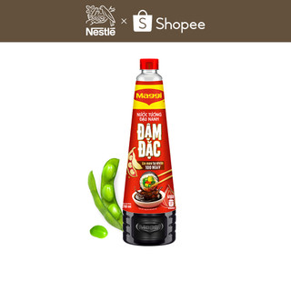  Nước tương Đậu Nành Đậm Đặc MAGGI chai 700ml - Công thức cải tiến. Bừng hương đậu nành. Ngon hơn sánh đậm hơn 