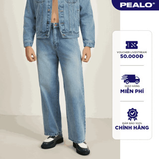  Quần Jeans PEALO form Straight Fit chất liệu cao cấp 