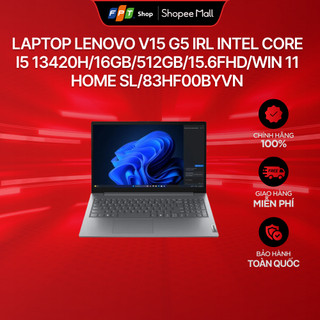   Chỉ GH tận nơi  Laptop Lenovo V15 G5 IRL Intel Core i5 13420H 16GB 512GB 15.6FHD Win 11 Home SL 83HF00BYVN 