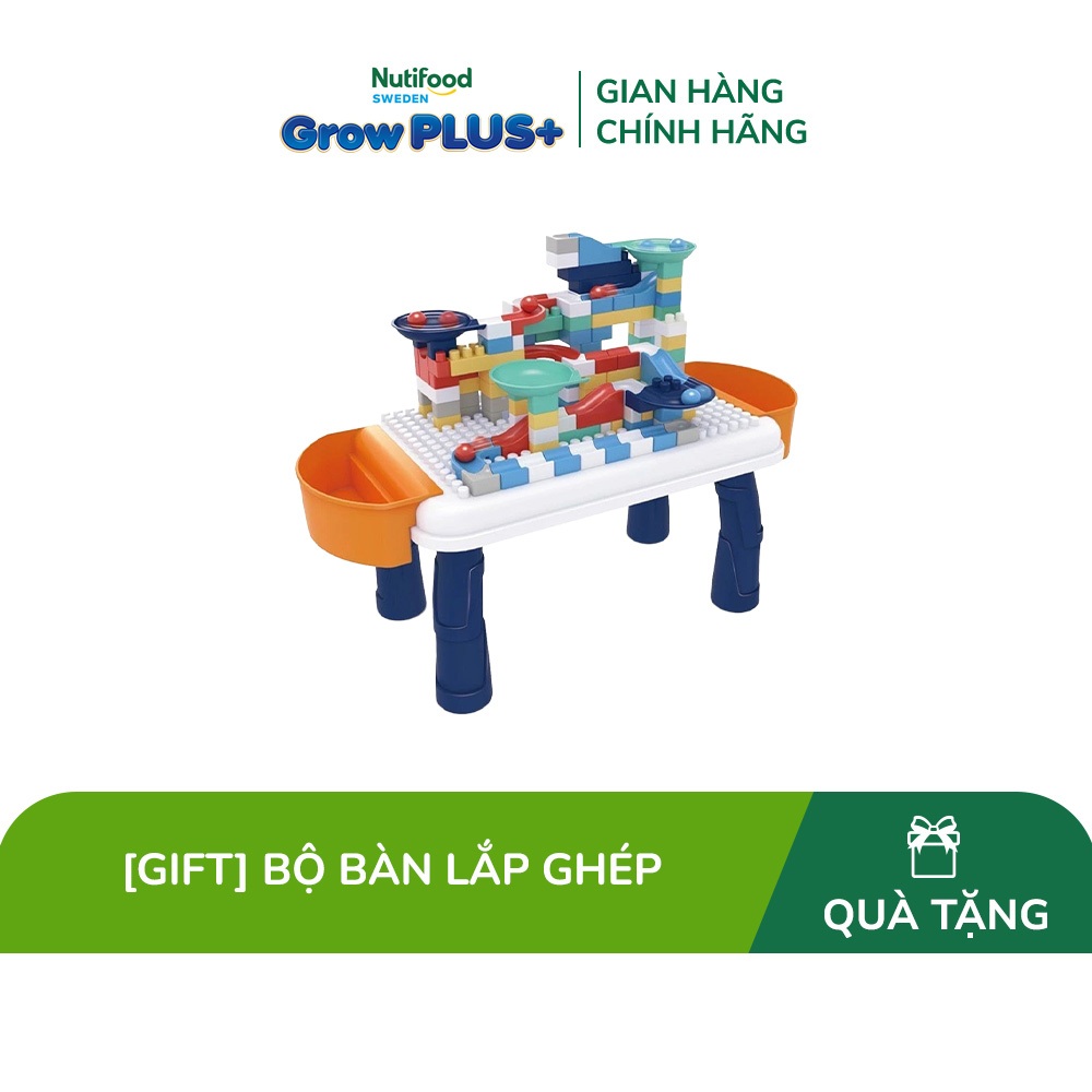 [Gift]Đồ chơi trẻ em bằng nhựa: bộ bàn lắp ghép (142 chi tiết)