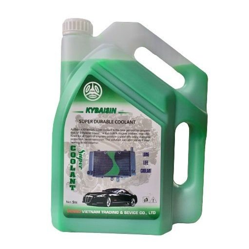 Nước làm mát ô tô DENSO - Nước mát ô tô màu xanh đỏ chính hãng 5L