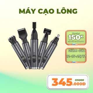  Máy Cạo Lông Vùng Kín Mini Đa Năng 4 In 1 AleCoy Không Đau Cắt Tỉa Lông Mũi Cạo Lông Mày Tẩy Lông Mặt Lông Nách Tông Đơ 