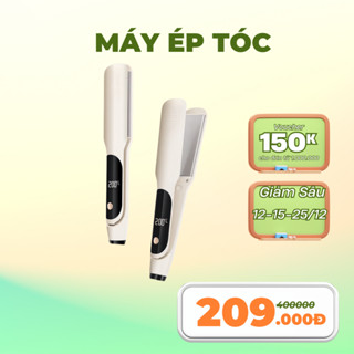  Máy Ép Tóc Mini Tự Động Hàn Quốc 3 in 1 Silky Duỗi Tóc Uốn Tóc Làm Tóc Xoăn Ion Âm Làm Nóng Siêu Nhanh 4 Mức Nhiệt 