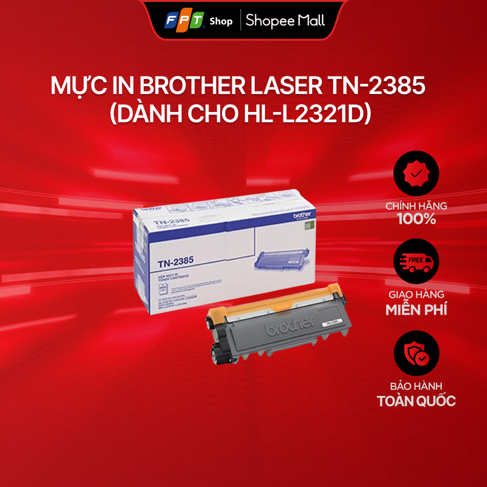 [Chỉ GH tận nơi] Mực in Brother Laser TN-2385 (dành cho HL-L2321D)