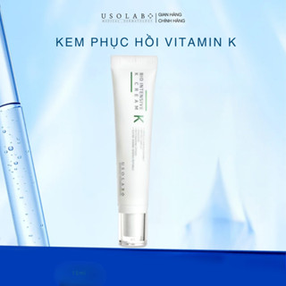  Kem dưỡng Vitamin K Cream USOLAB - Làm dịu phục hồi da nhạy cảm và chống lão hóa 15ML 