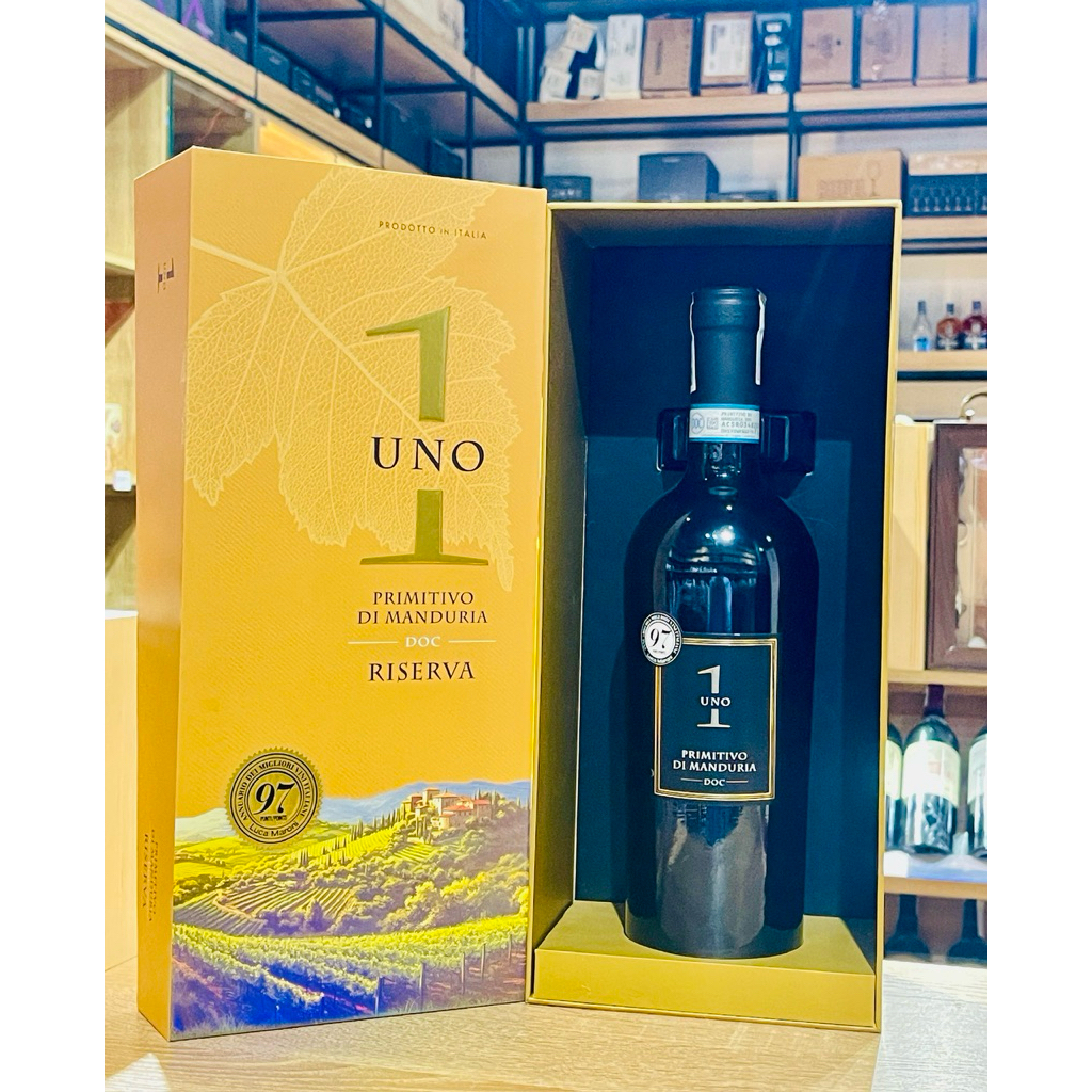 Vang uno 1 Primitivo Di Manduria 750ml
