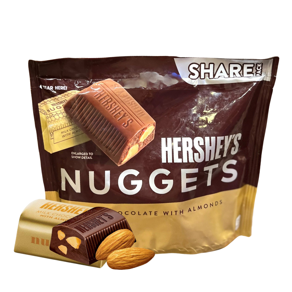 Socola Hershey’s Nuggets Sữa Hạnh Nhân Mỹ