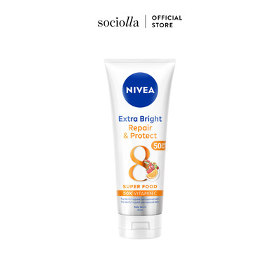 Tinh chất dưỡng trắng phục hồi và chống nắng NIVEA SPF50+ PA+++ 180ml