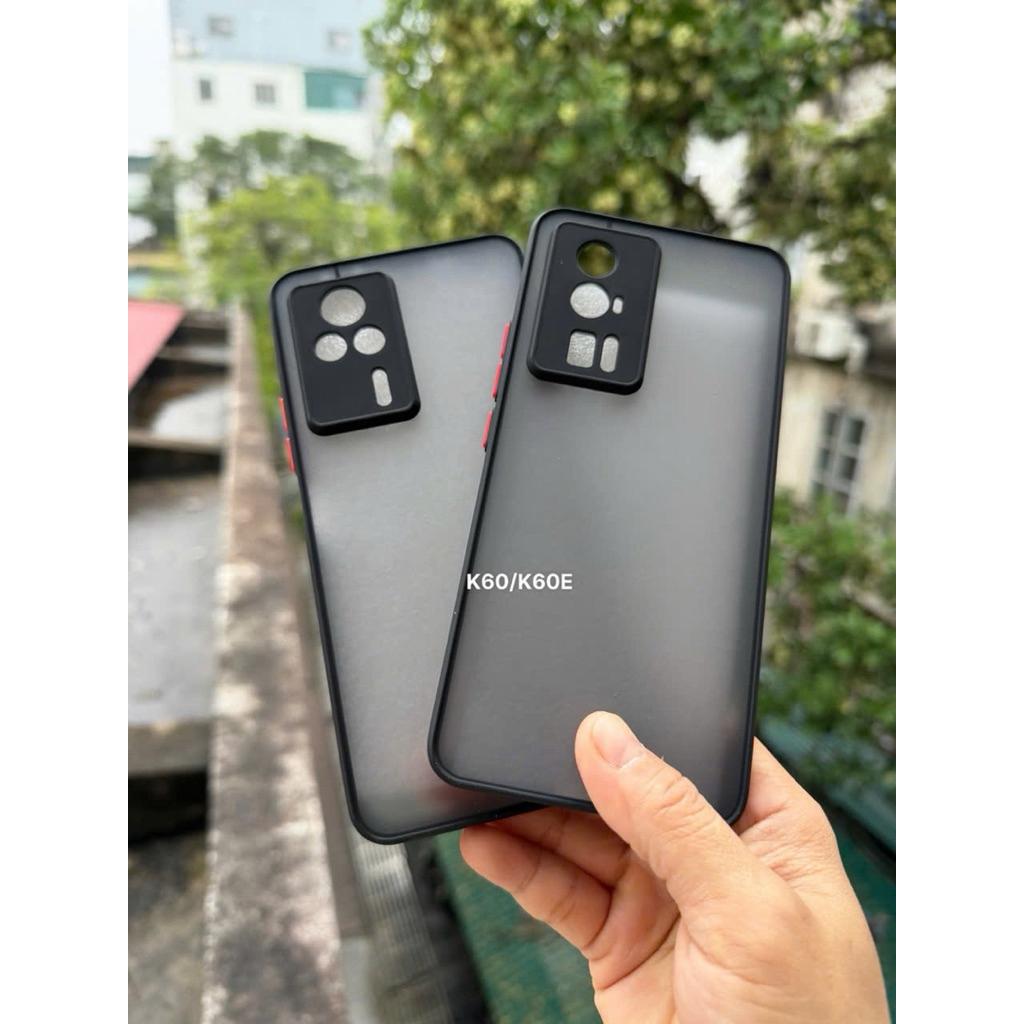 Ốp lưng nhám cho Xiaomi redmi K60/K60 pro/K60E ốp chống bám vân tay siêu đẹp