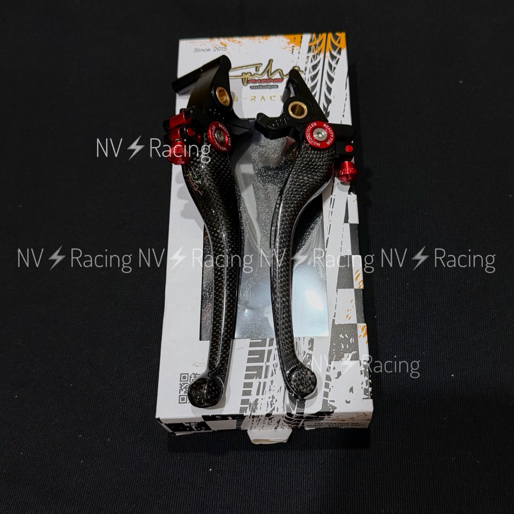 [ GH Racing ] Cặp tay thắng Carbon Fiber Vario 160 abs - Stylo 160 abs - PCX 160 2 đĩa