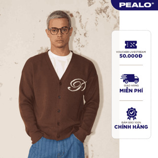  Áo len cardigan PEALO chất liệu len lông thỏ mềm mịn boxy - Flow Cardigan 