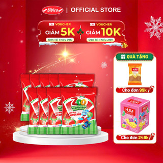  Combo 10 Gói Kẹo Dẻo Zoo Foam Jelly Dưa hấu Bibica 24g 