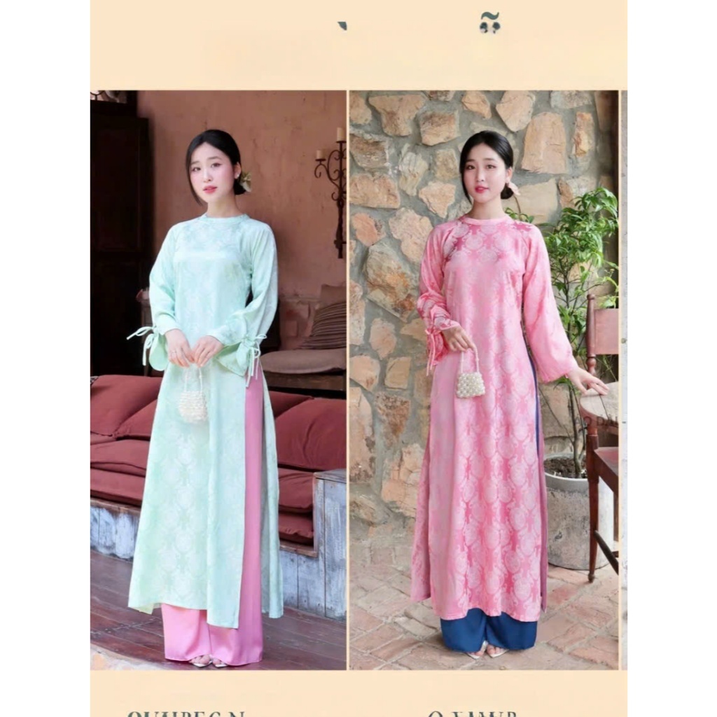 Áo Dài Tết Gấm Suông – Duyên Dáng Ngày Xuân-ct14