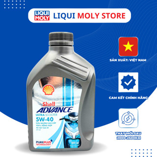  Shell Advance Ultra Scooter 5W40 nhớt tổng hợp dành cho xe tay ga 