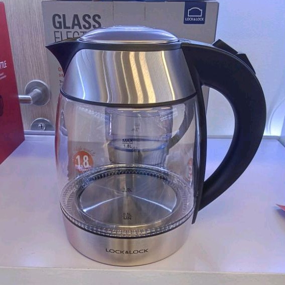 Ấm đun siêu tốc thủy tinh LocnkLock EJK418 - Hàng chính hã ưung