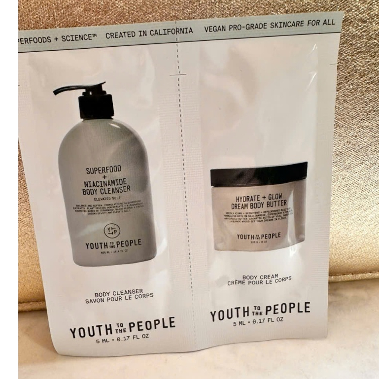 sữa tắm và kem dưỡng body Youth To The People Superfood